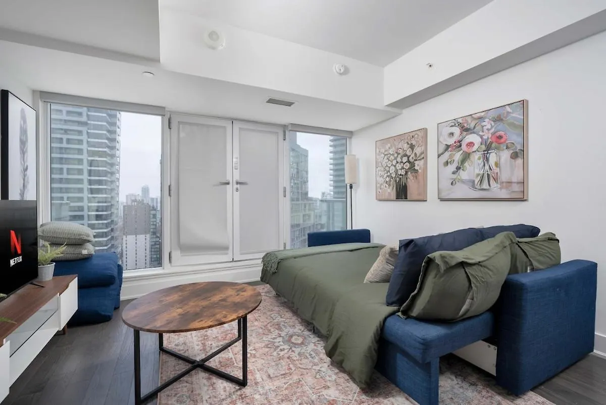 Pleasant 1Br Sofa Bed Close To Uoft Toronto Canada