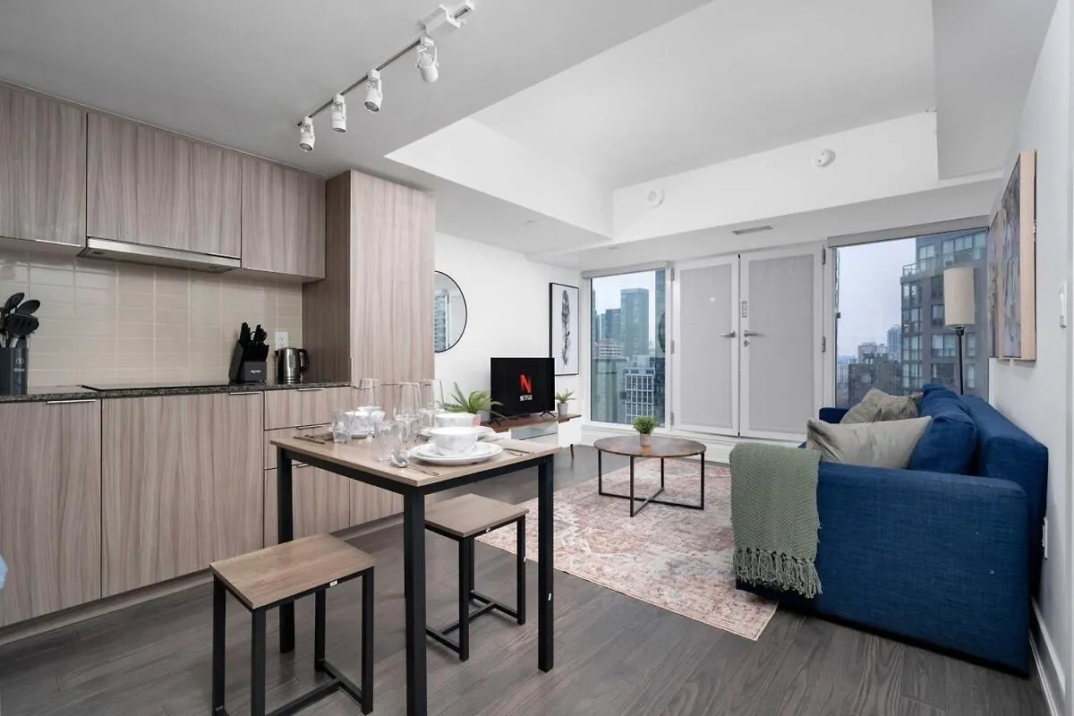 Pleasant 1Br Sofa Bed Close To Uoft Toronto Canada