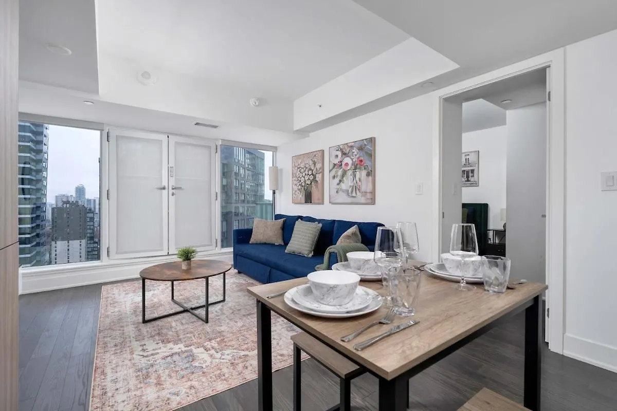 Апартаменты Pleasant 1Br Sofa Bed Close To Uoft Торонто